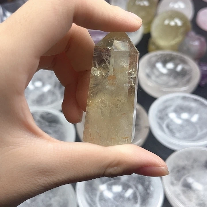 珠宝半成品未镶嵌紫晶46水晶石