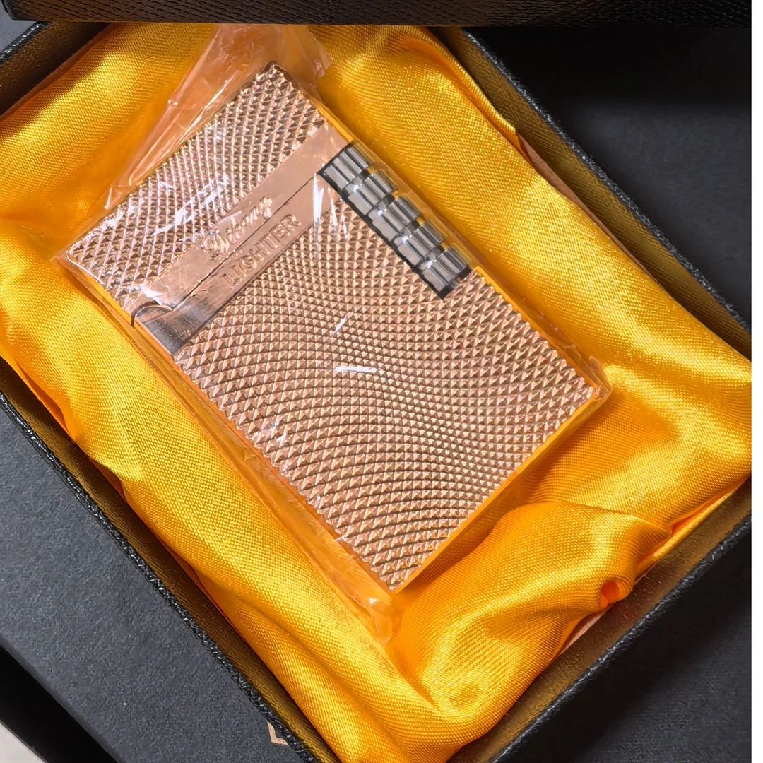 侧滑朗声加气打火机男士个性网红