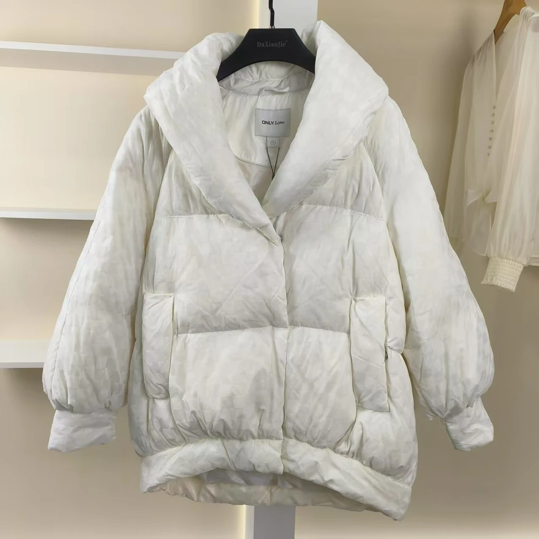麦迪尚品【O】K924 通勤时尚羽绒服外套女加厚保暖2024冬季新款
