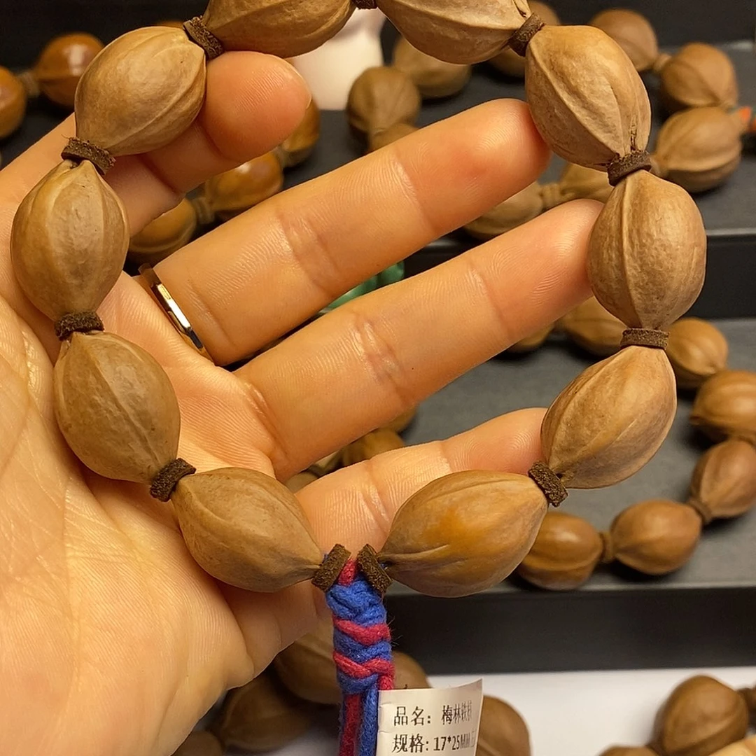 橄榄核手串/手链一****茶梅林铁核17/25左右