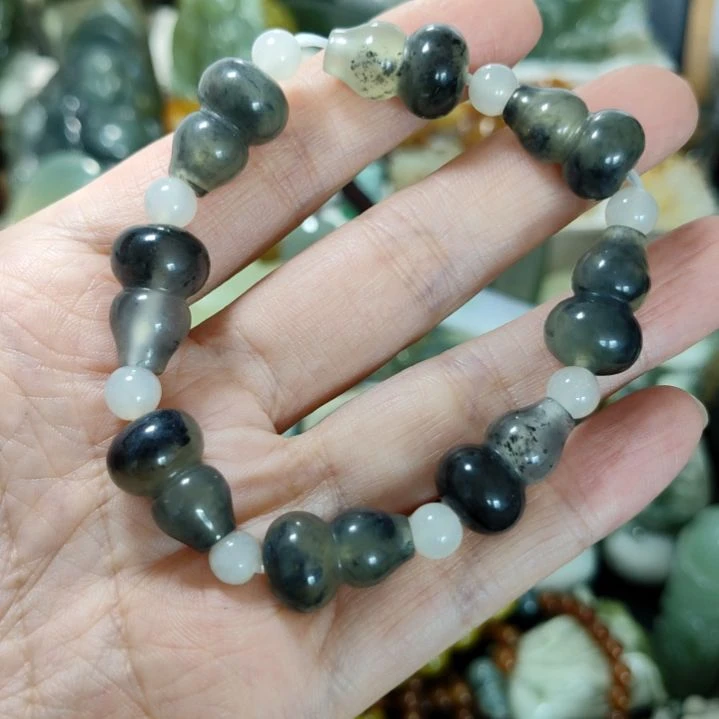 岫玉未镶嵌手串款式手串