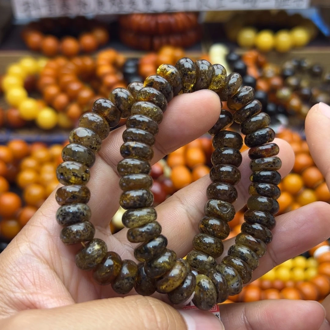 未镶嵌琥珀珠宝奇石多样性发其一