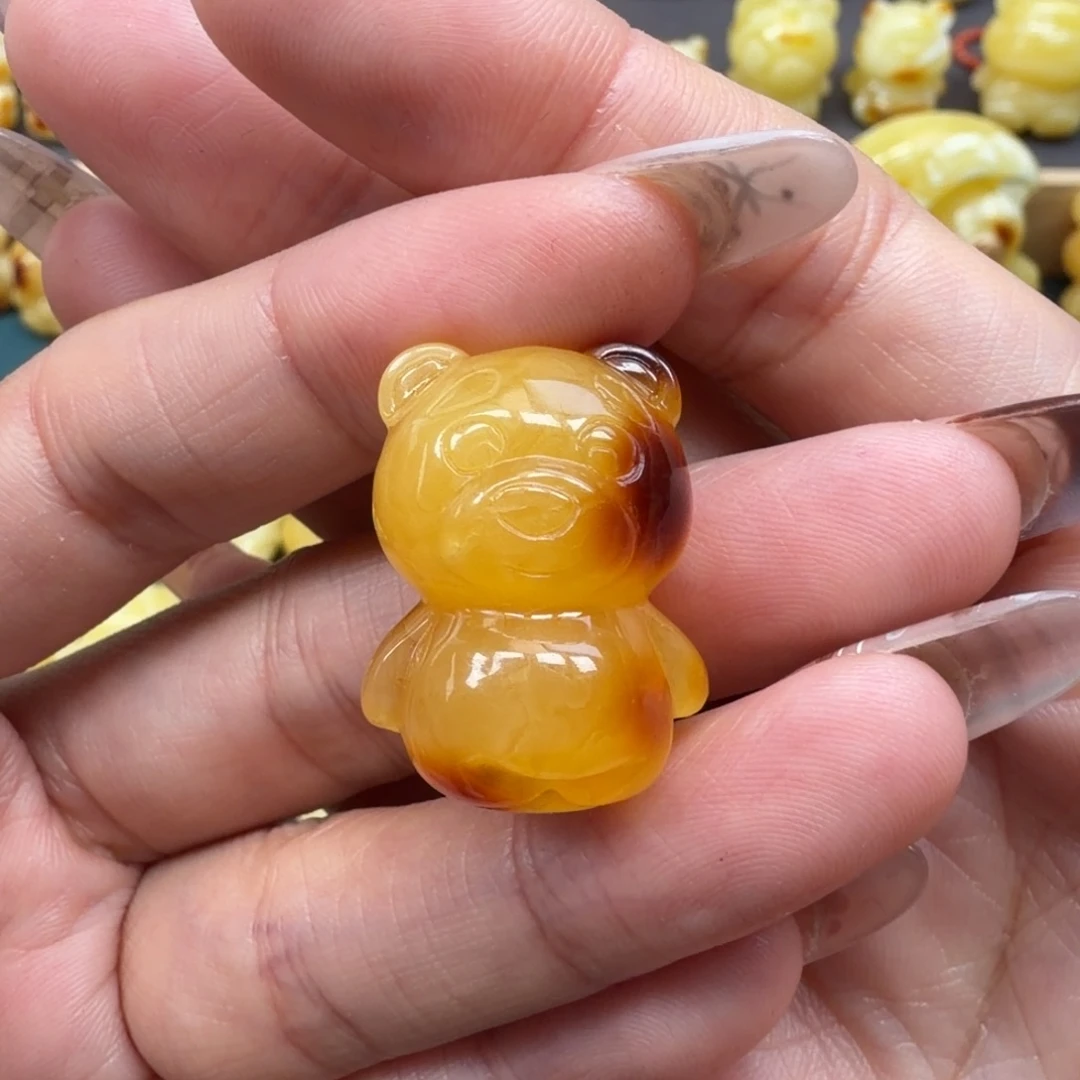 琥珀未镶嵌裸石蜜蜡
