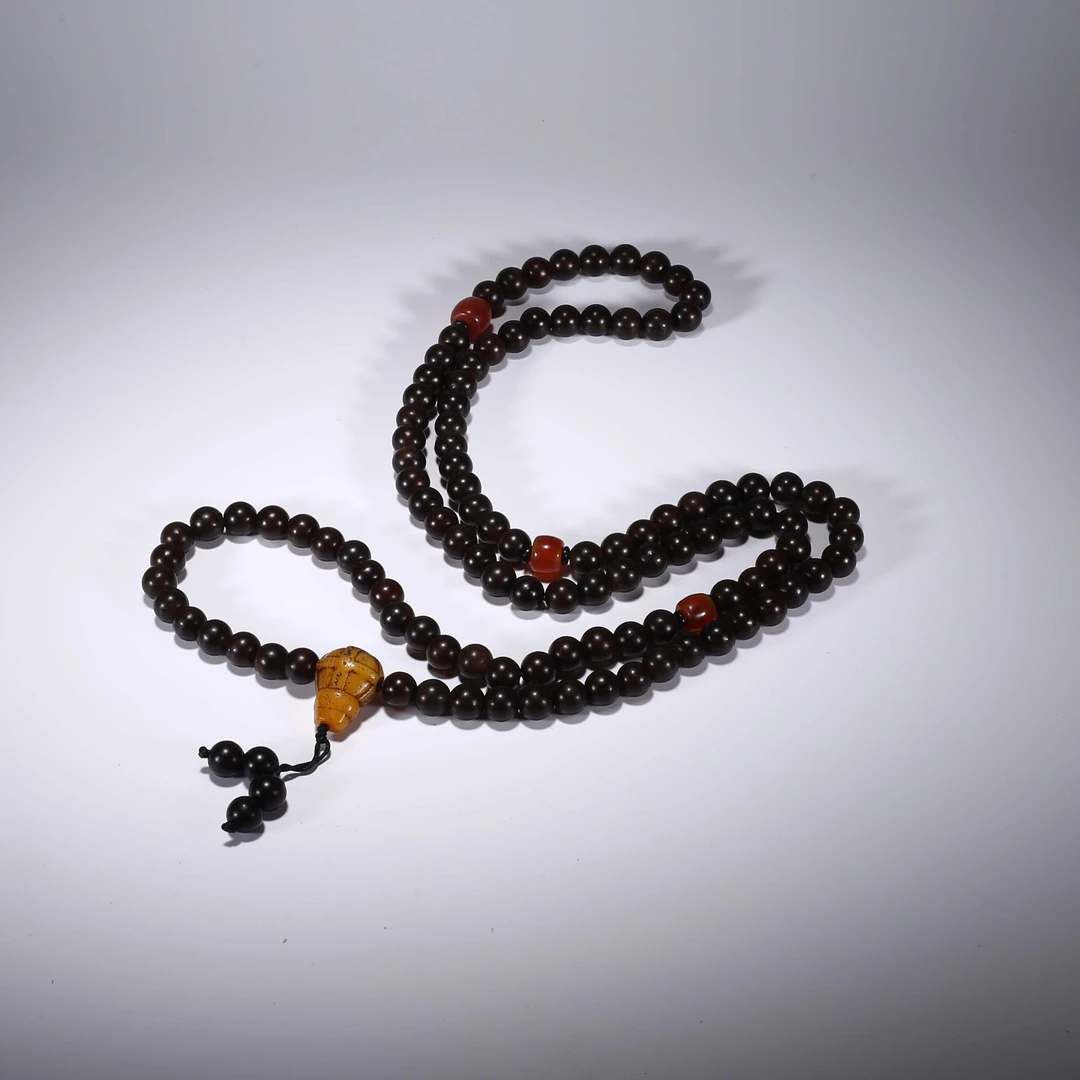 清晚期*玛瑙念珠/JGS20828493/玛瑙【北京文博】