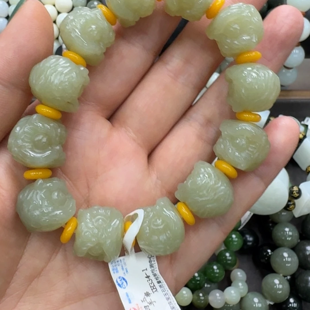 手串未镶嵌和田玉