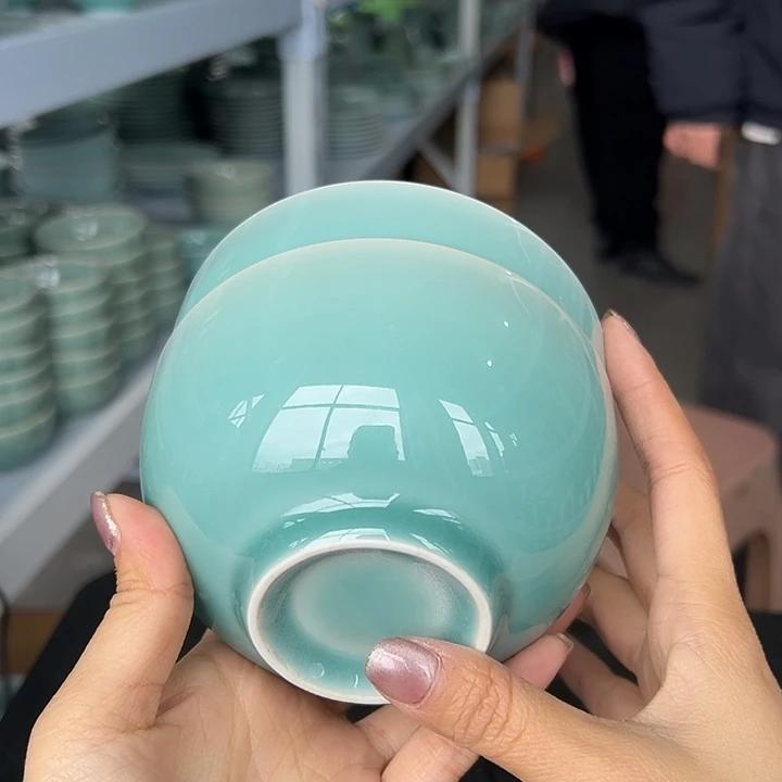 青瓷小米茶器龙泉青瓷