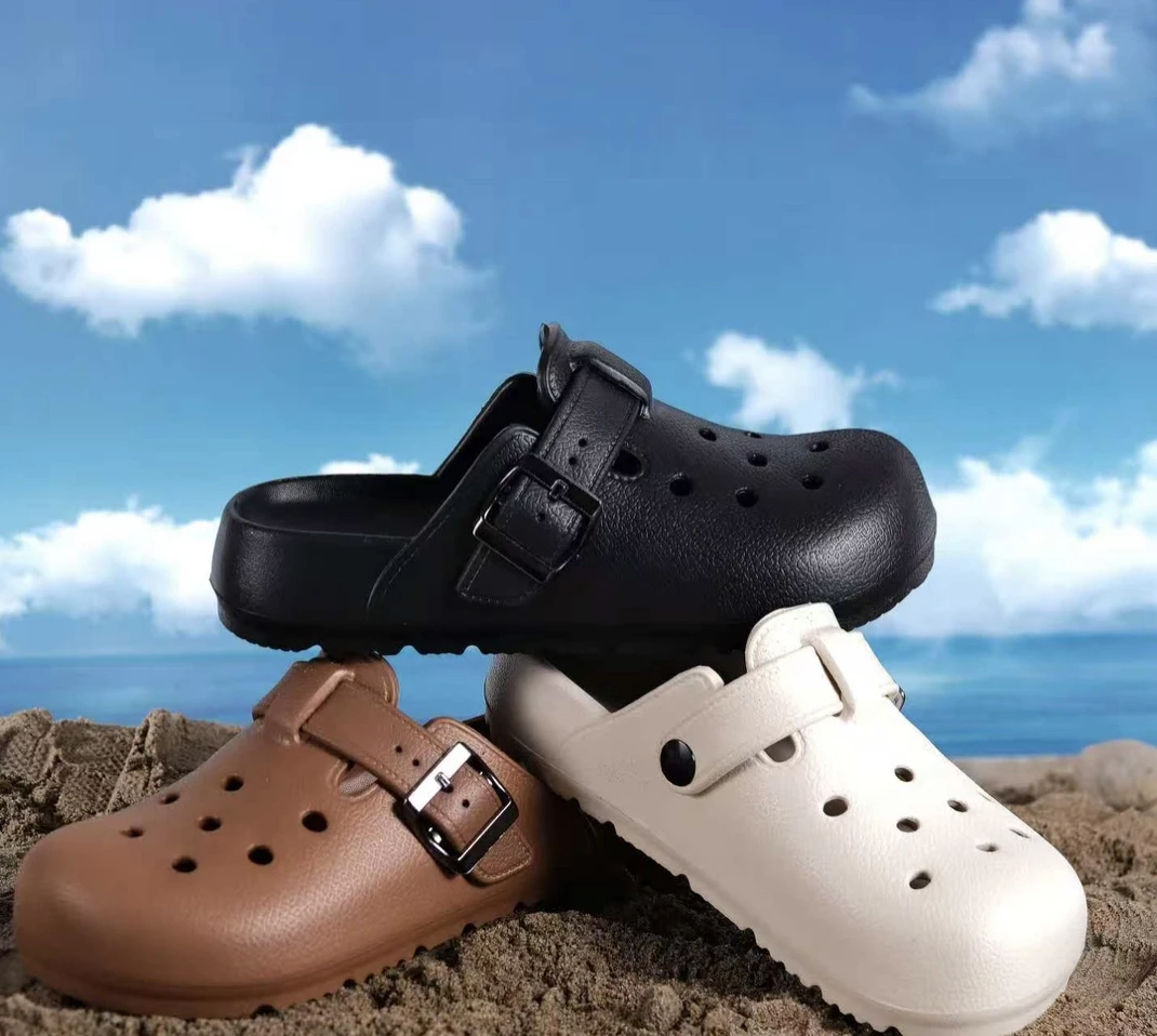 2500超轻勃肯EVA防滑底简约款洞洞鞋防滑洞洞鞋舒适时尚