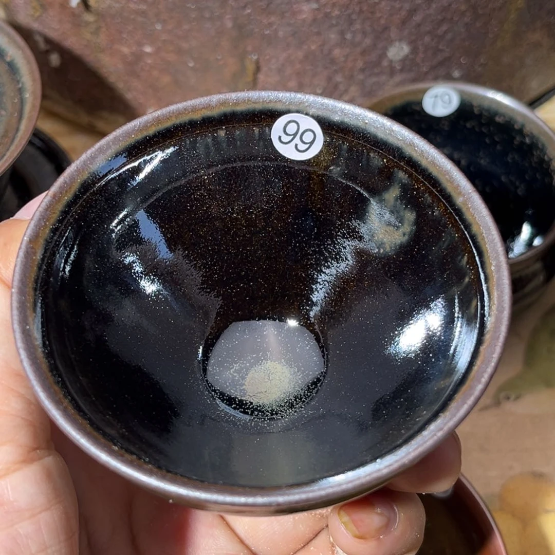 茶盏义兴龙窑坚持真柴