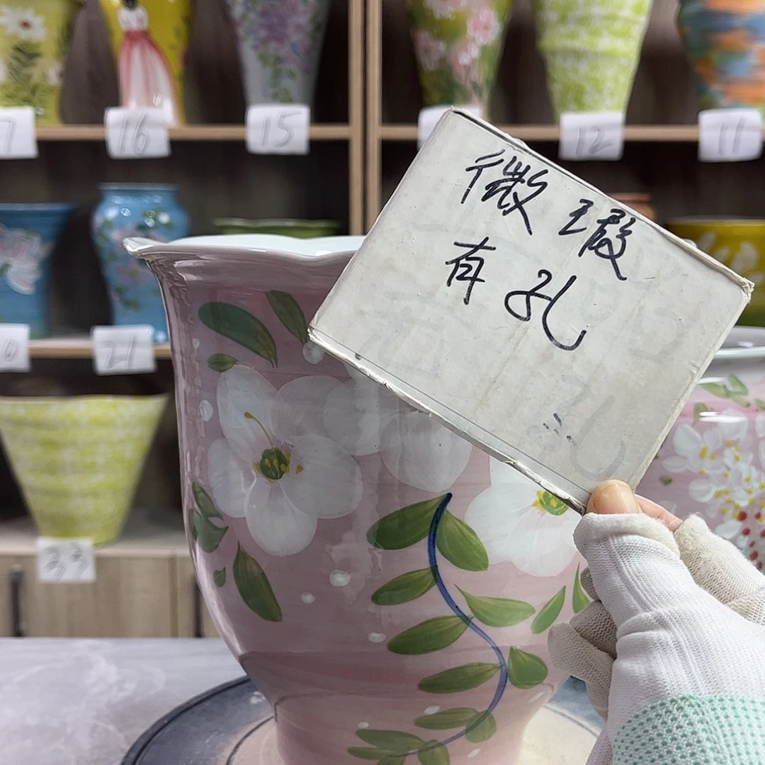 景德镇陶瓷花盆花盆