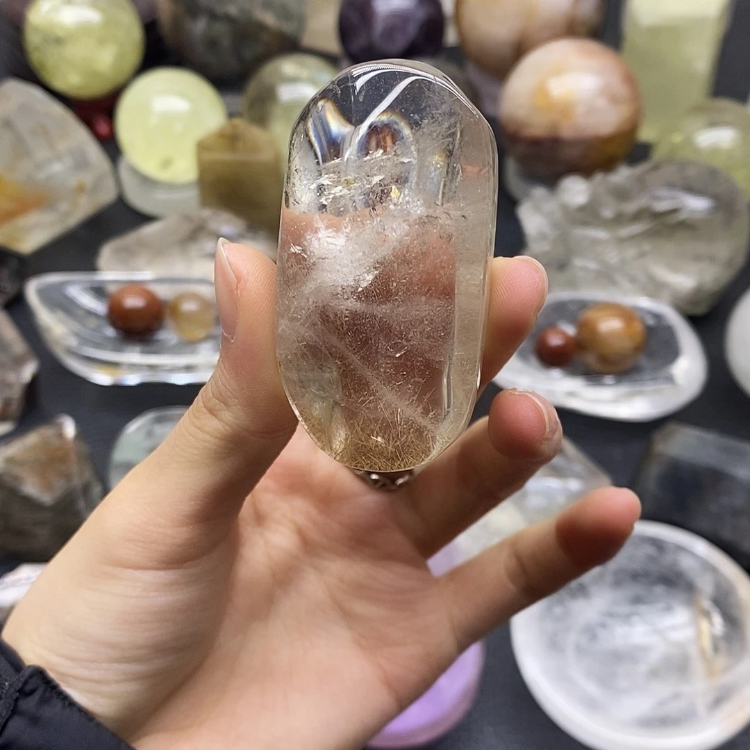 水晶未镶嵌珠宝半成品115水晶石