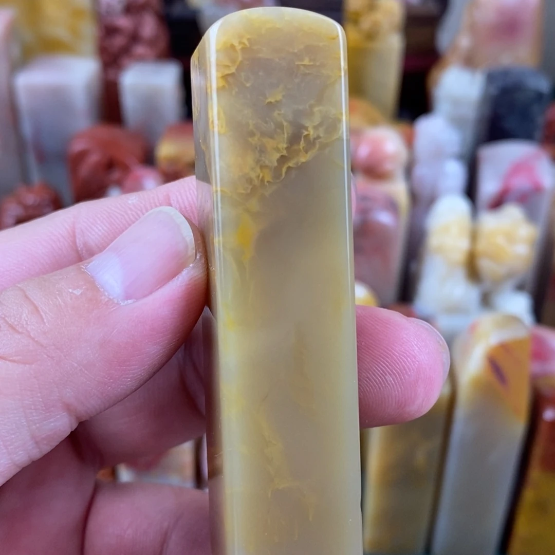 巴林石印石巴林石精品素章