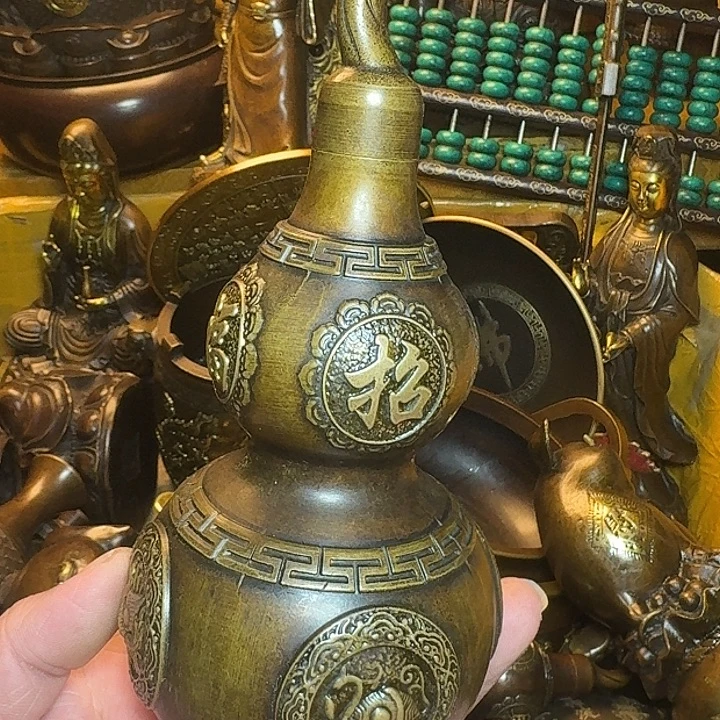 铜器摆件收收藏藏