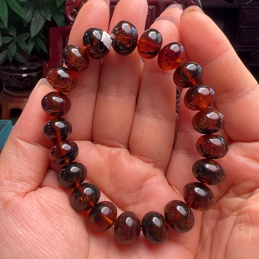 M***劉未镶嵌琥珀裸石抚顺琥珀10677十二