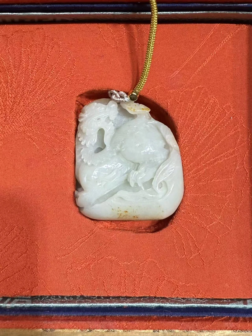【晋博新物】【玉器】麒麟把件