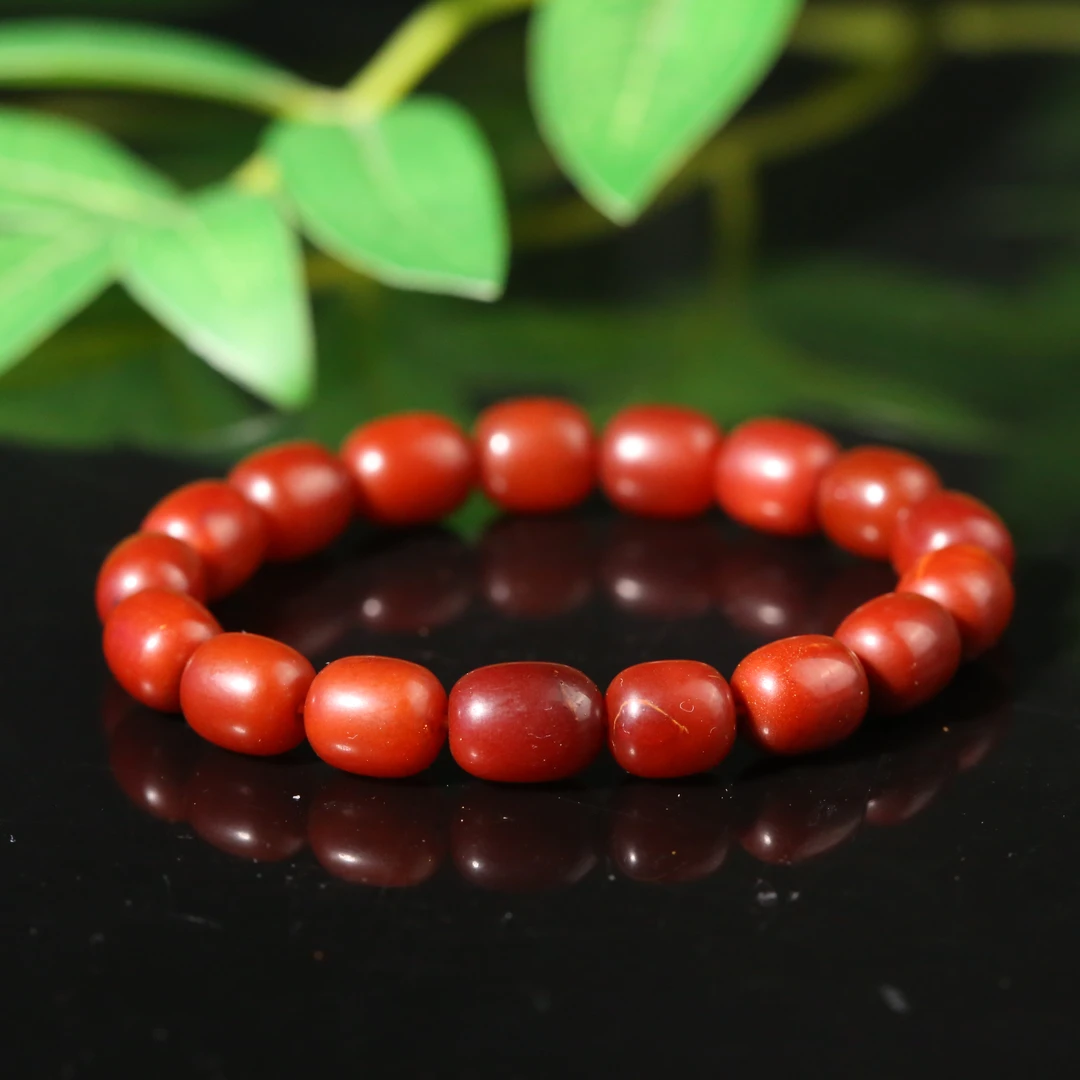 十九世纪蜜蜡栆珠手串【古珠精选】AAML2503281037