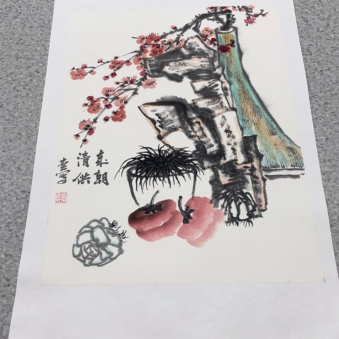 国画1.4平尺国画作品