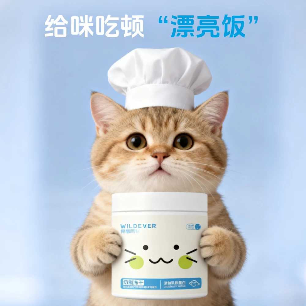 宇宙尽头【可以DIY的主食冻干】鸡肉羊奶糊肉松一罐七吃乳铁蛋白