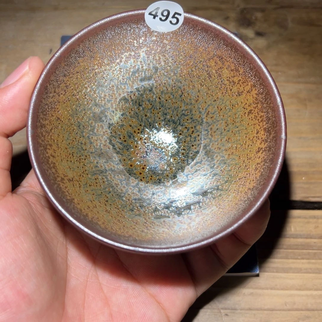 茶盏老表精选柴烧495