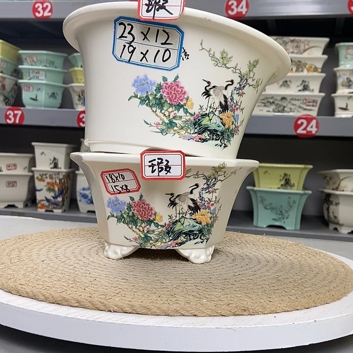 紫砂紫砂花盆2369