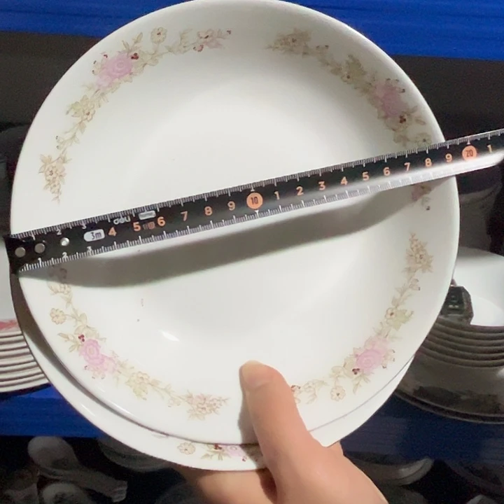 杯釉下五彩官窑瓷器2片