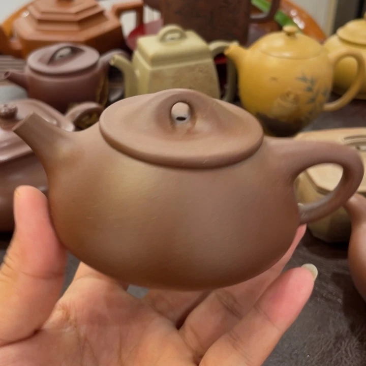 握***云茶壶紫砂石瓢150cc