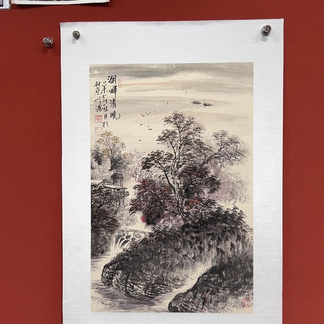 国画李川浦画家作品