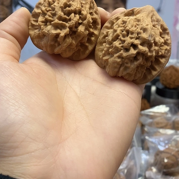 文玩核桃把件47官帽