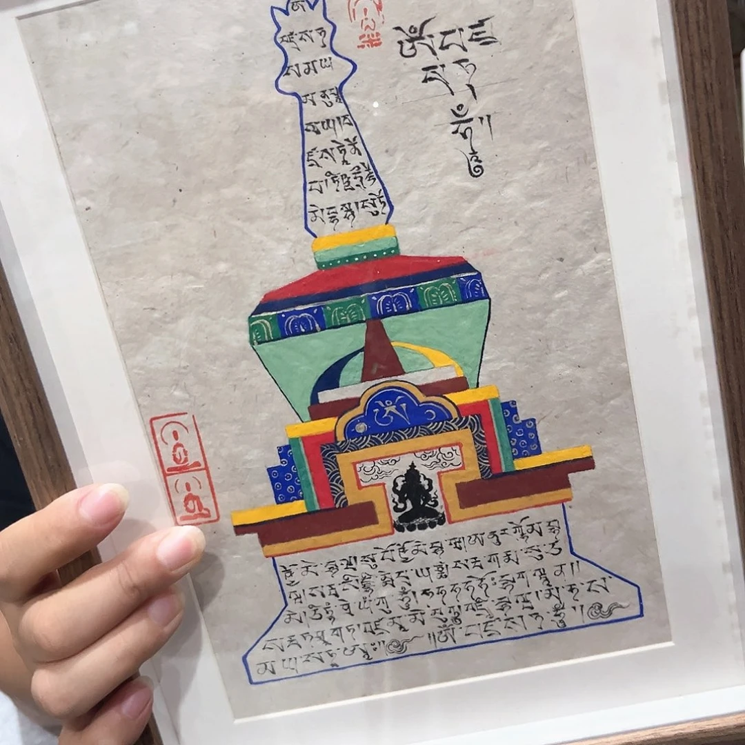 吊坠【西藏】大白塔桌摆