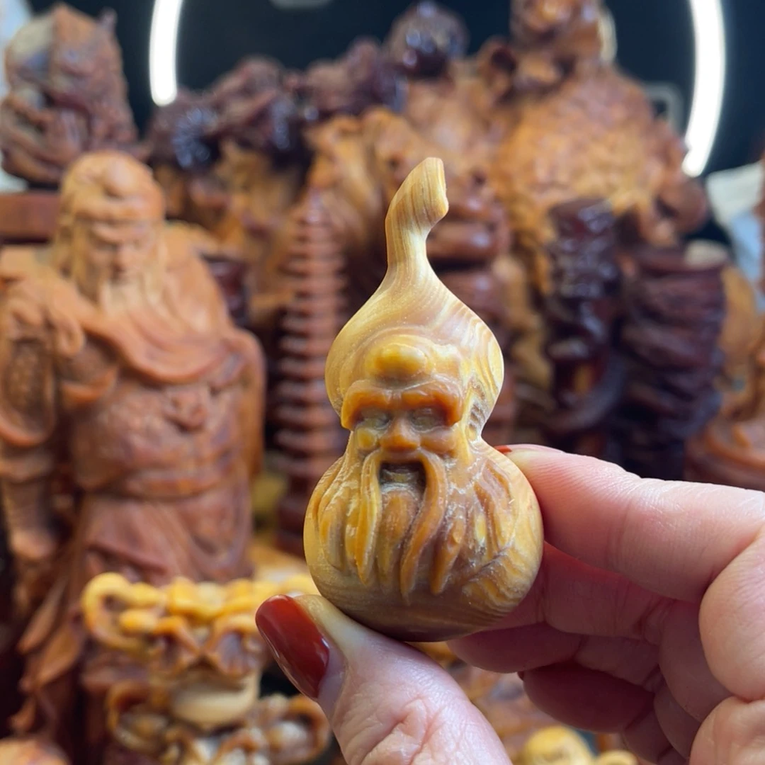 松木（琥珀木）其他瑕寿星葫芦