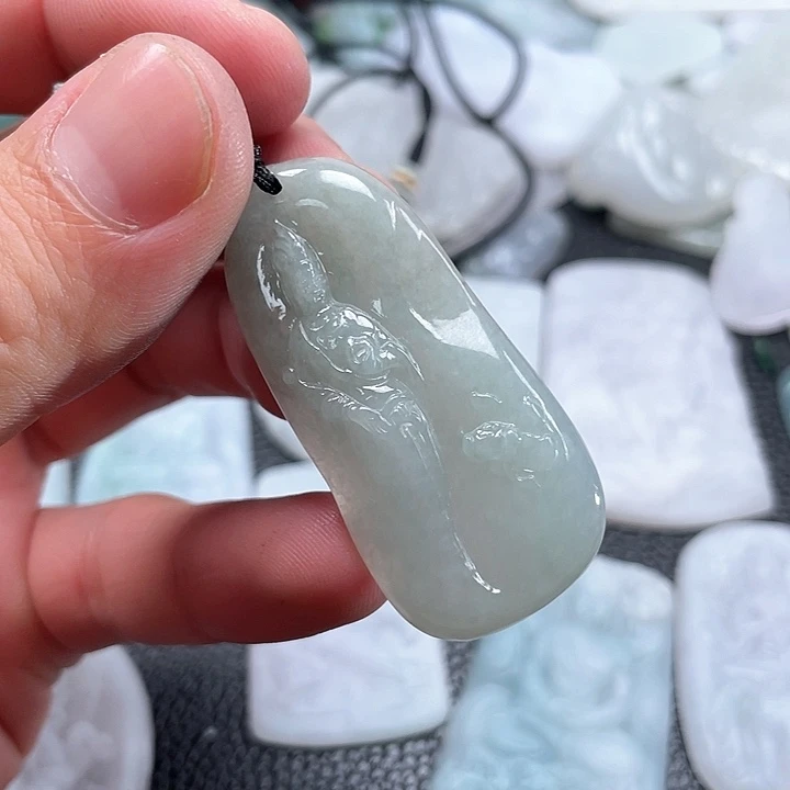 颈饰未镶嵌翡翠翡翠