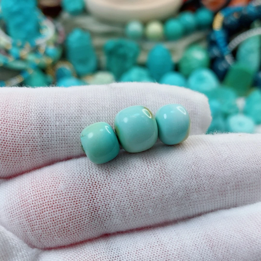 绿松石未镶嵌珠宝半成品