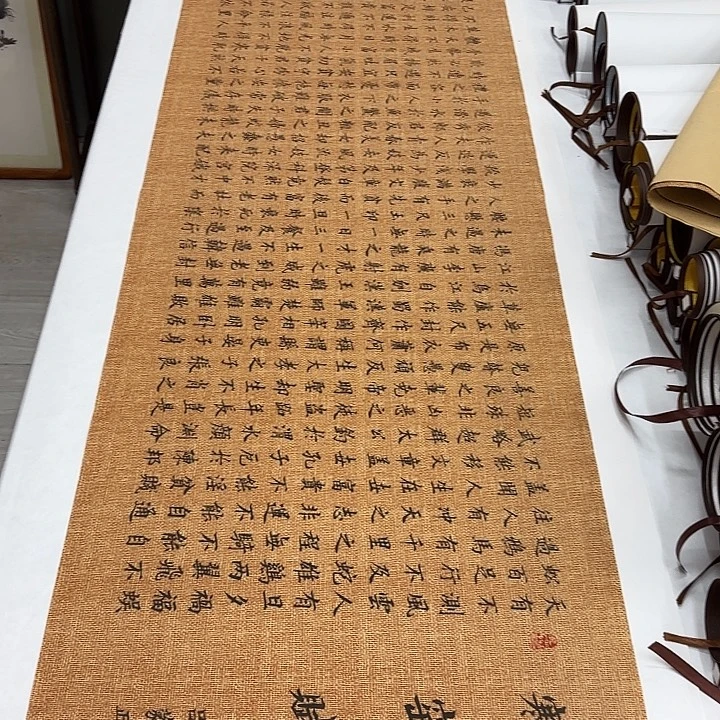 书法寒窑赋李淦180✖️48