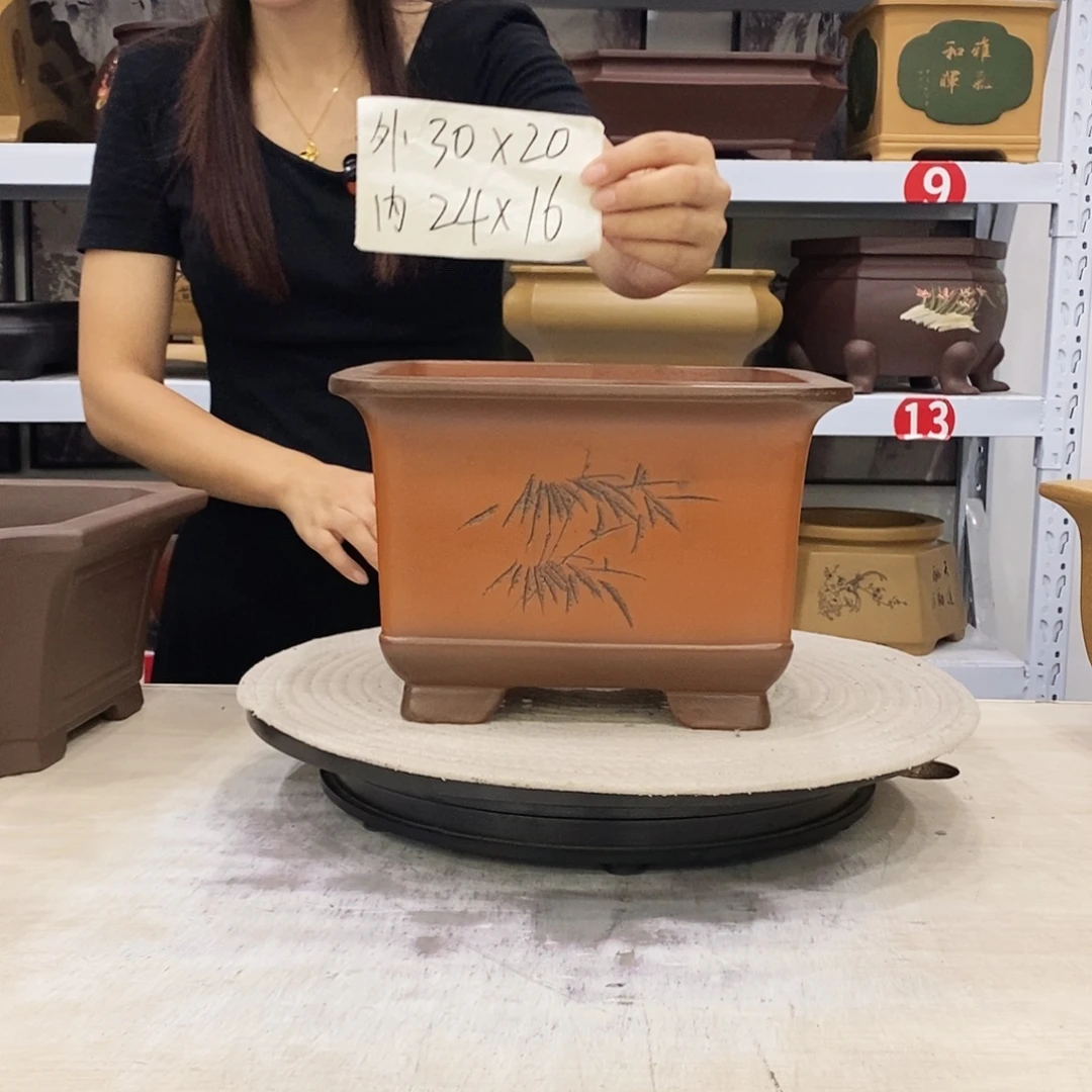 紫砂花盆紫砂花盆
