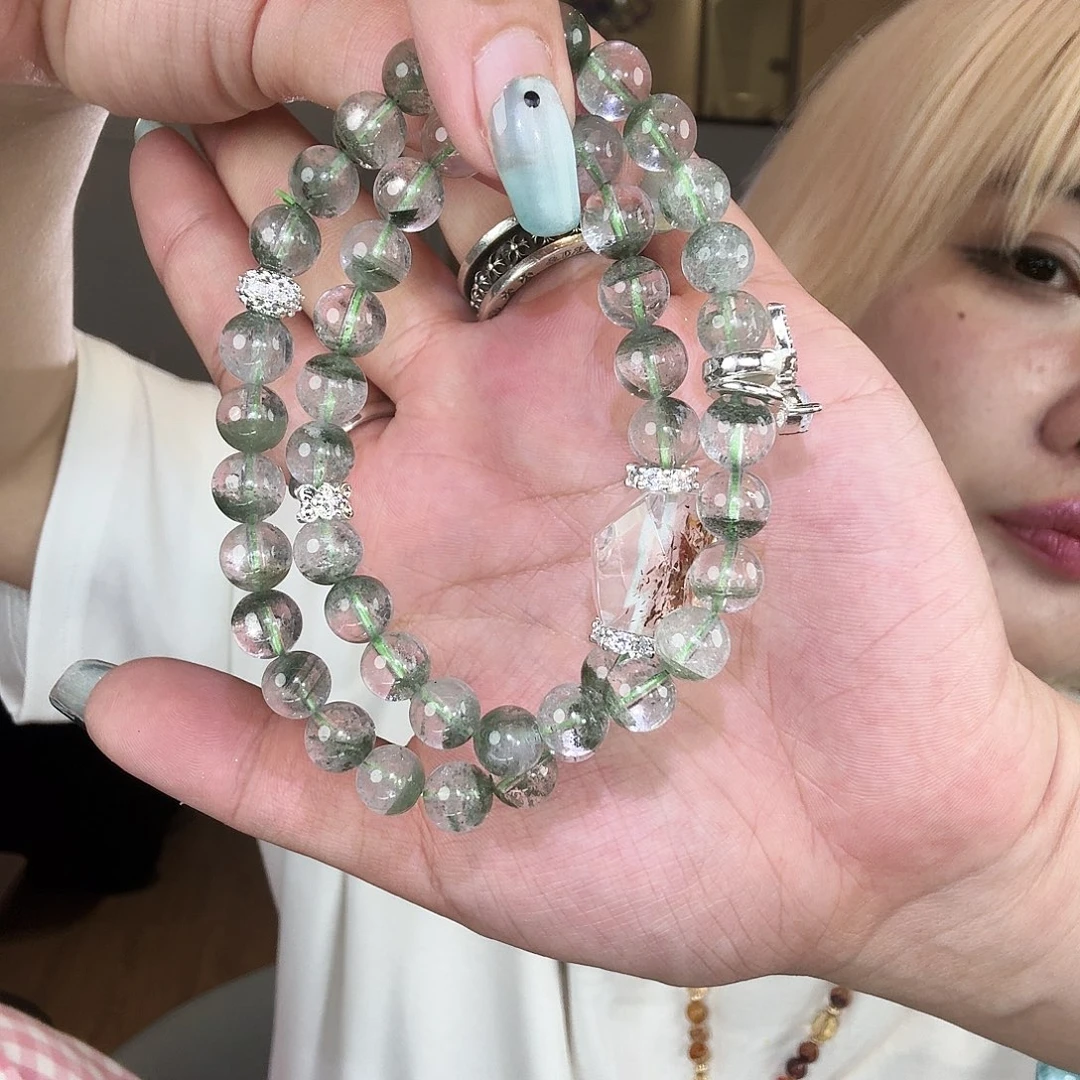 水晶手链合金黑糖