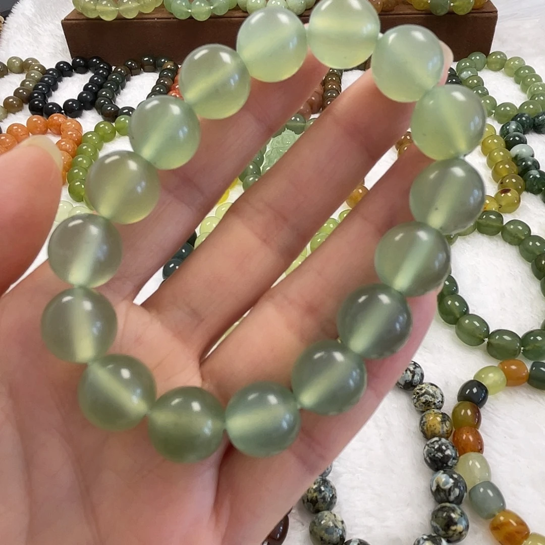 蛇纹石玉未镶嵌手串