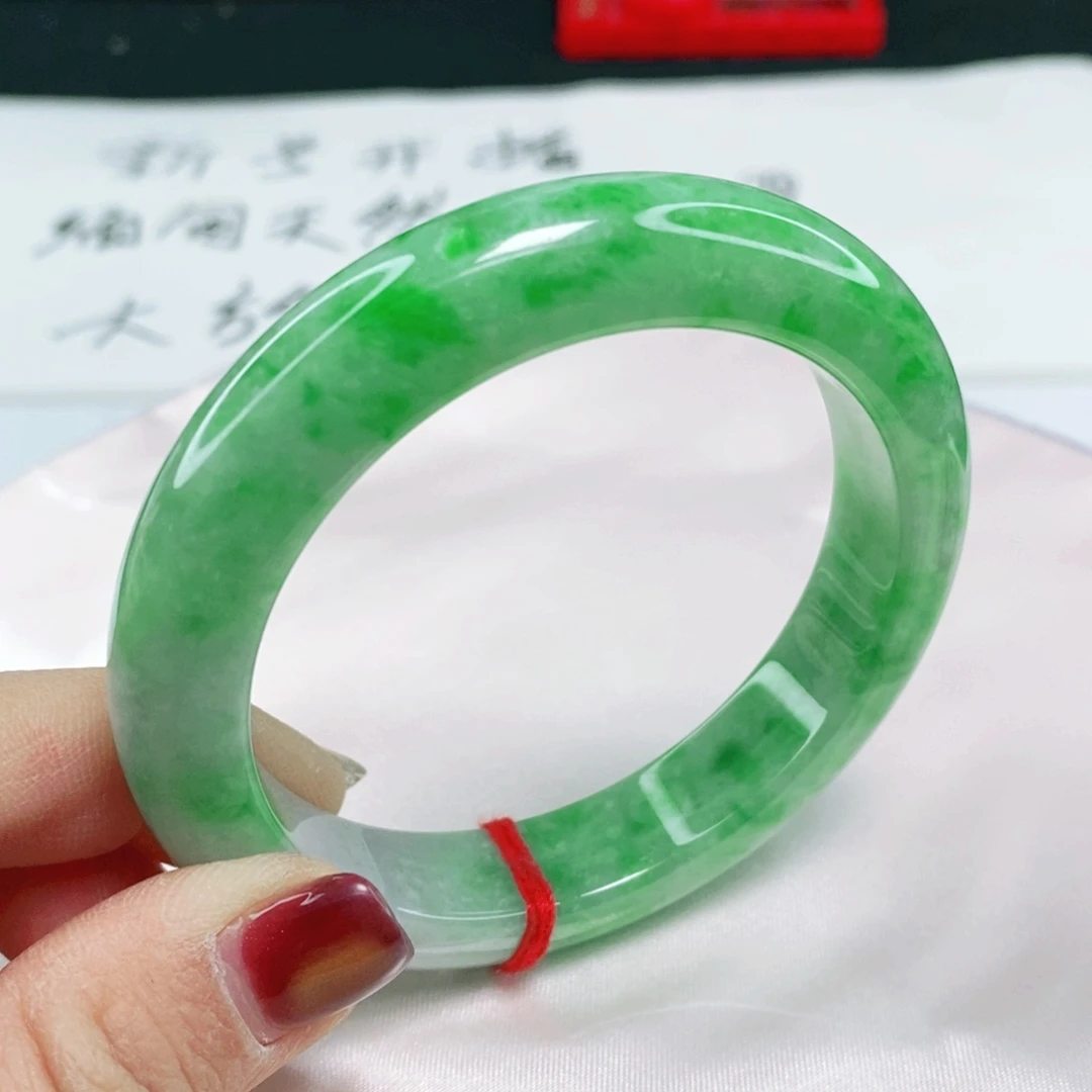 未镶嵌手镯翡翠圈口56