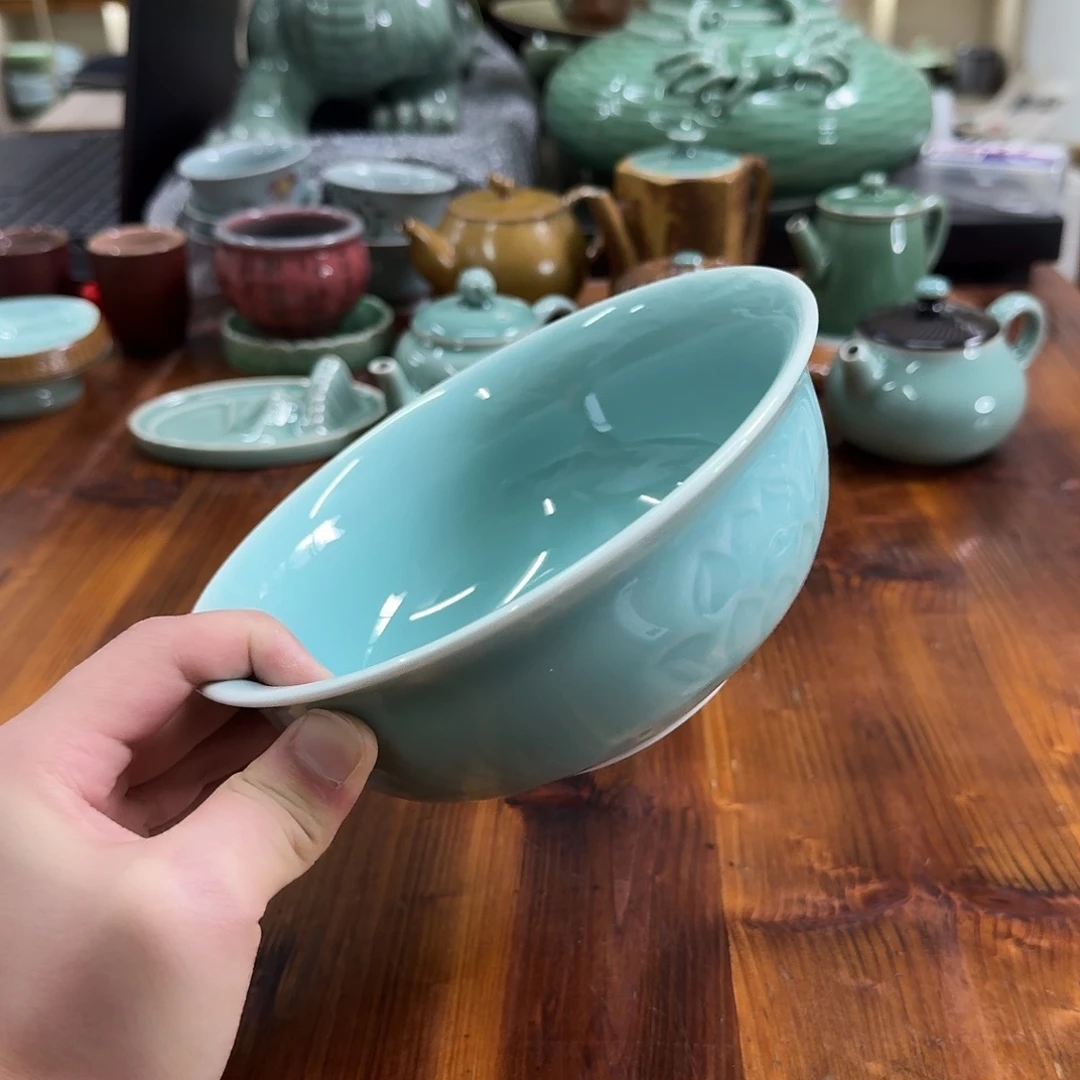 小仲青瓷茶器微瑕8495