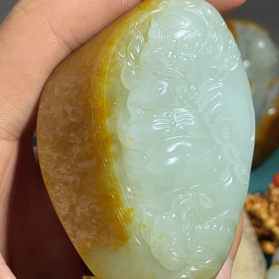 吊坠(不含链)未镶嵌和田玉