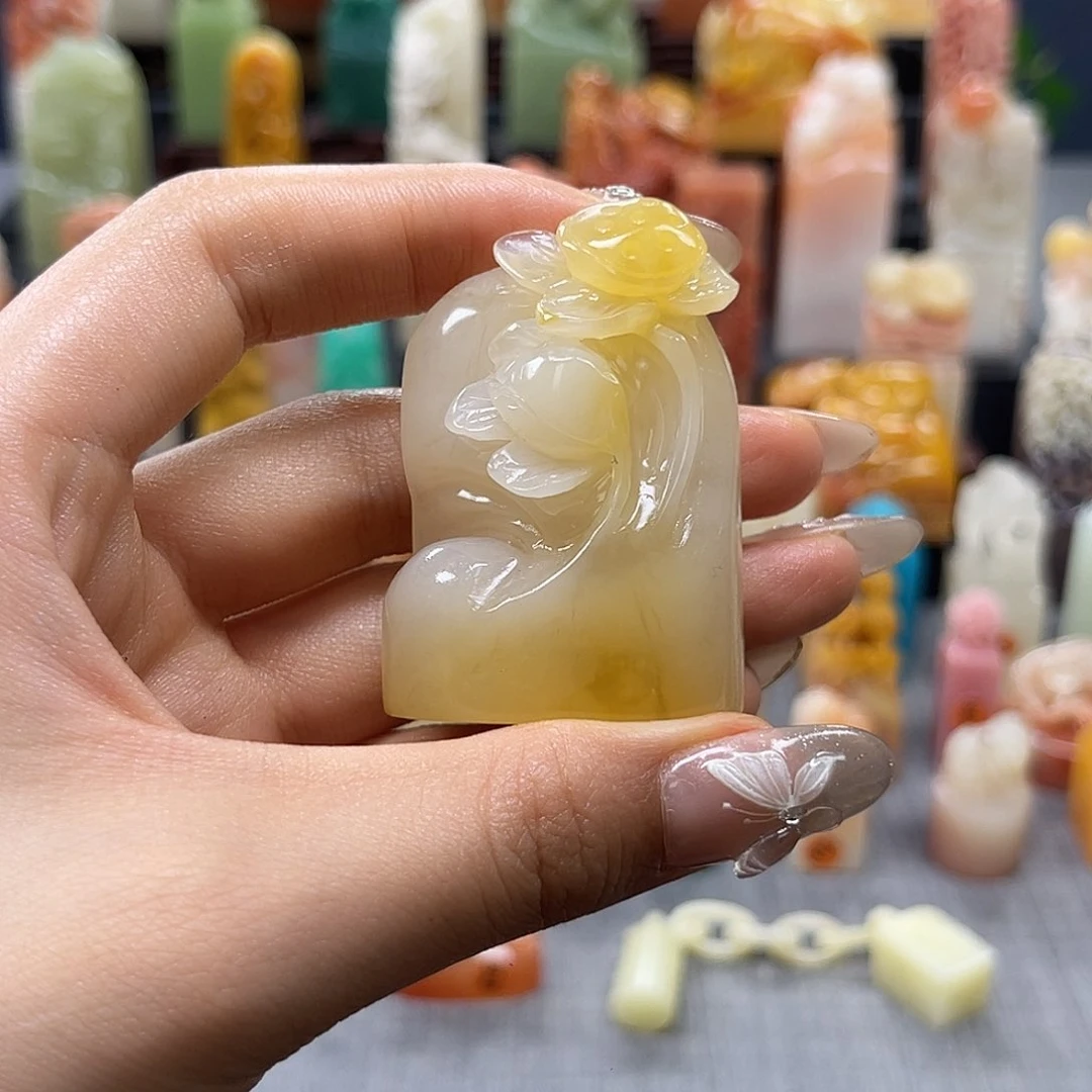 巴林石印石包邮包刻4577