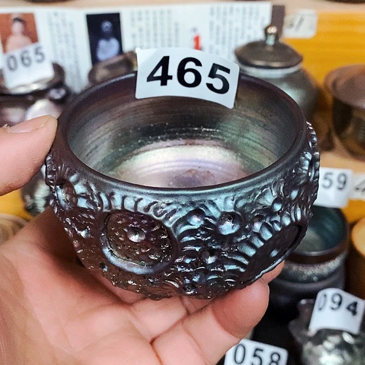 紫砂茶杯柴烧纯手工465