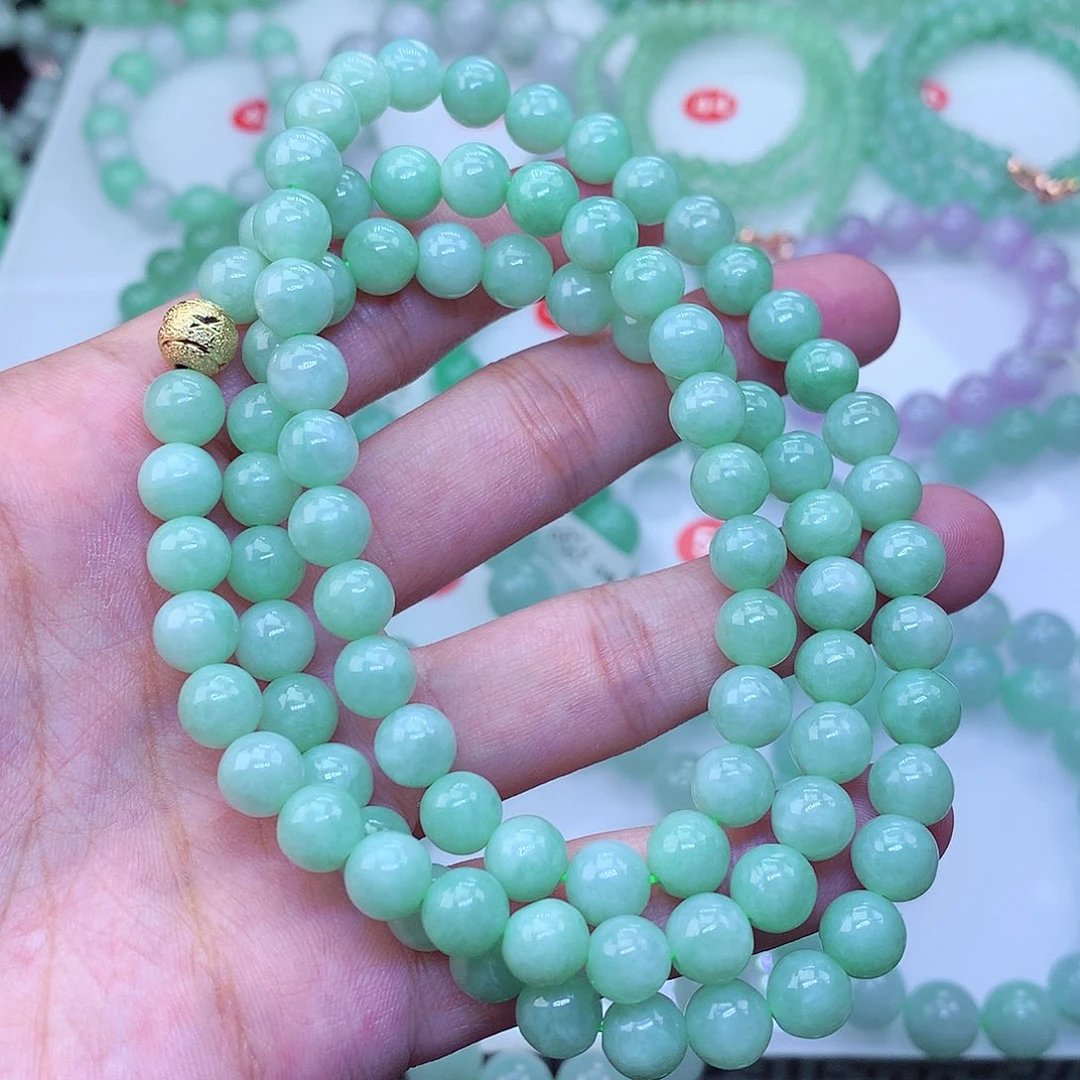 毛衣链未镶嵌翡翠卡8