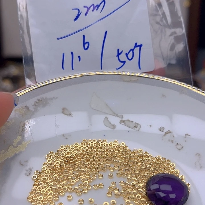 银S925镶嵌颈饰紫晶紫晶925镶嵌100