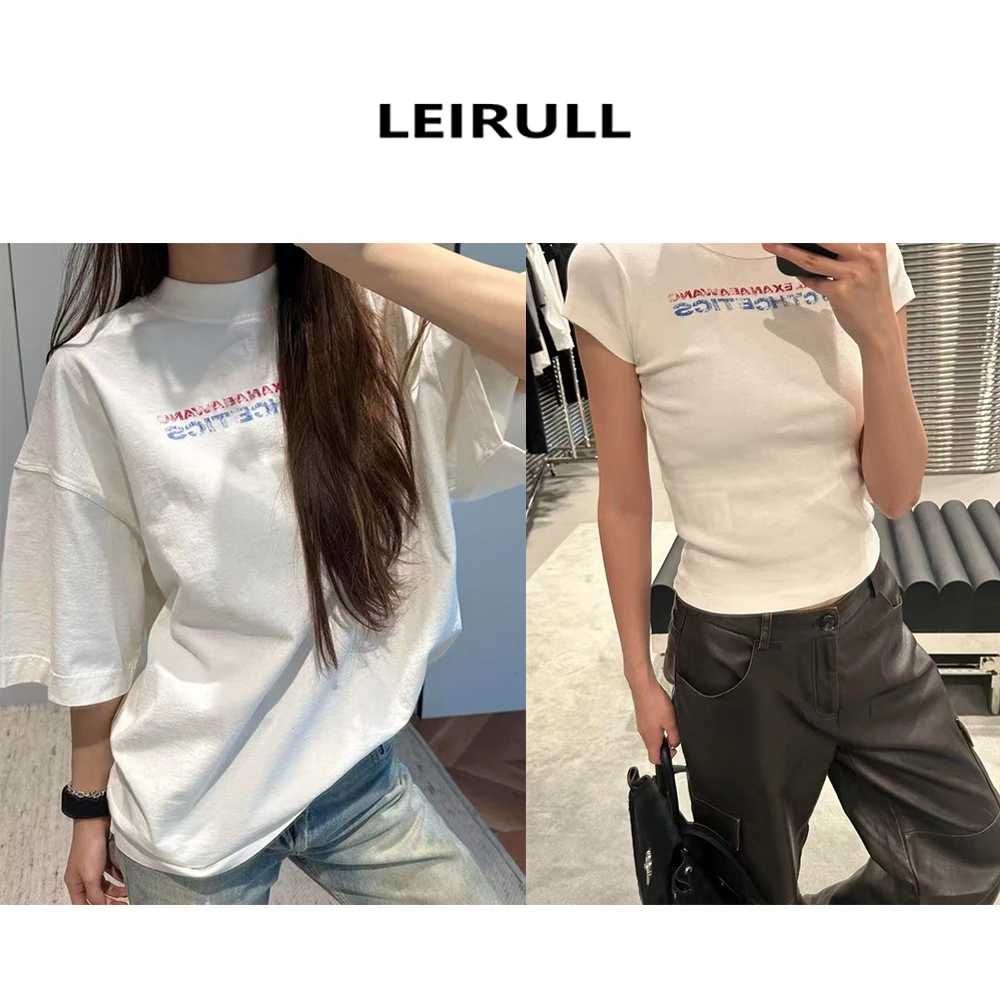 【Leirull】25新小标字母做旧短袖·正确版本