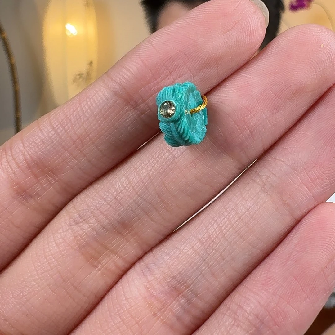 绿松石未镶嵌珠宝奇石