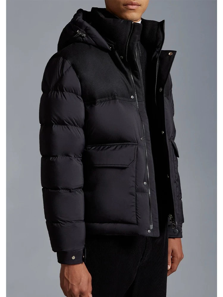 男士尾货 休闲舒适连帽羽绒服6016