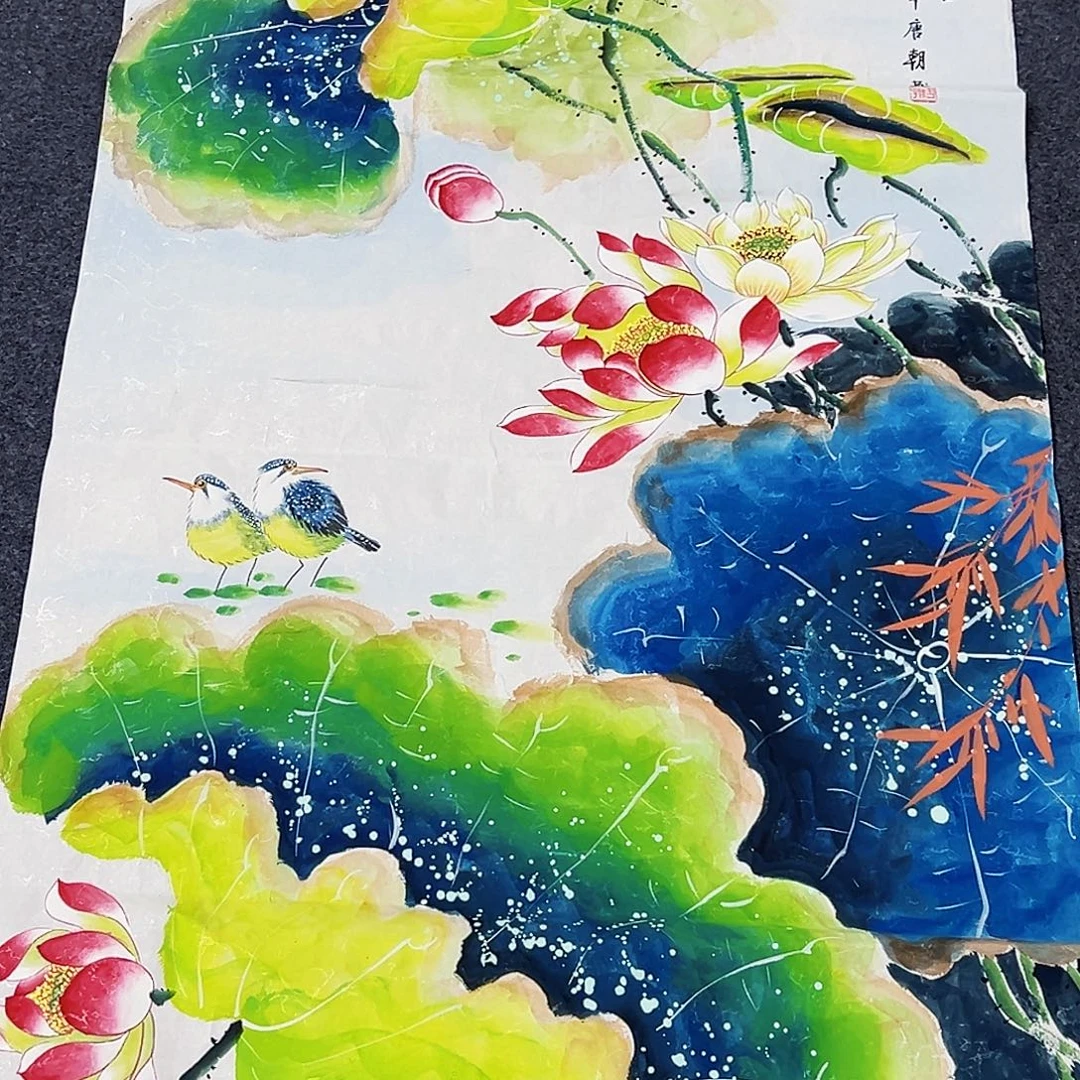 国画事事顺心如意万事如意万事