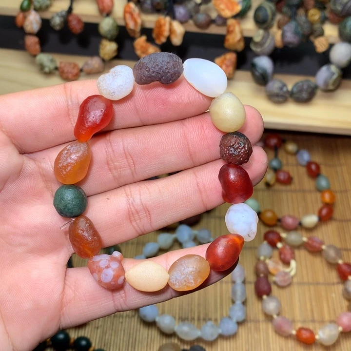 玛瑙/玉髓手链未镶嵌