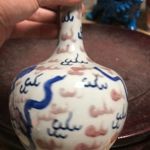 【闪购商品】瓶陶瓷陶瓷艺术瓷器陶瓷瓶壶瓷器手工手绘