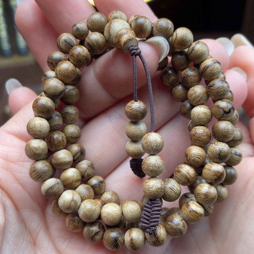 手串沉香天然野达拉干沉香0.6多圈