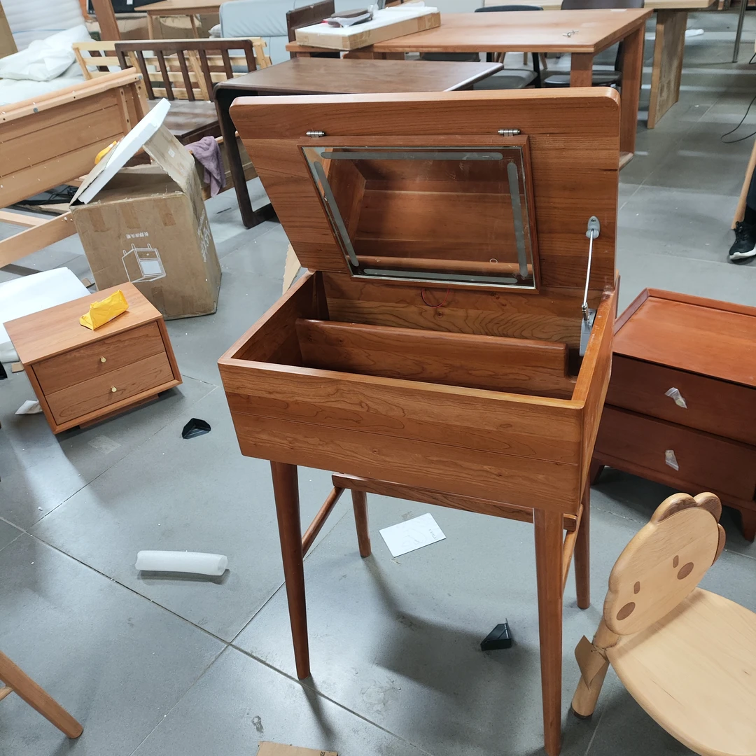 梳妆台樱桃木木60*43*83.5（无售后）